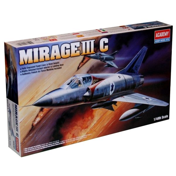 Academy 12247 1/48 Mirage III-C