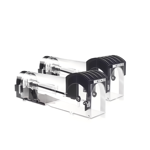 2 Pieces Indoor/Outdoor Rat Cage Traps Are Reusable.