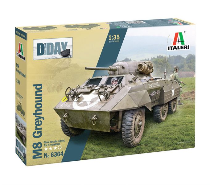 Italeri 1/35 M8 Greyhound Plastic Model Kit
