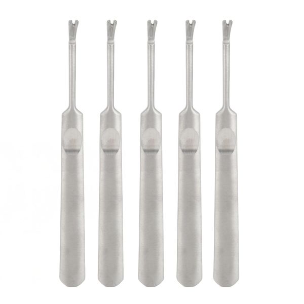 5 Pieces stainless steel cuticle pusher nail tools