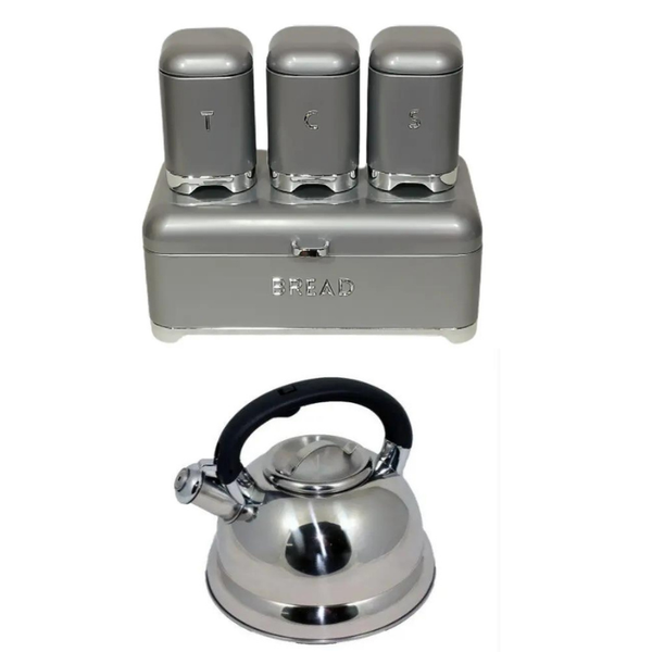 5 Piece Kitchen Utenlis with Kettle