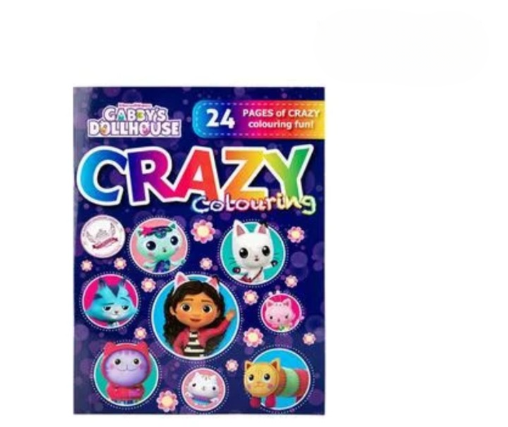 Gabby's Dollhouse: 24 Pages of Colouring Magic