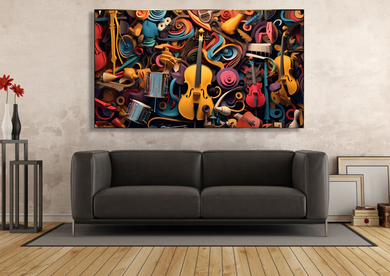 Instrumental Harmony Abstract - Im0391 image