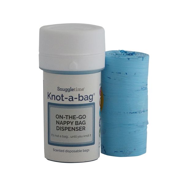 Knot-a-Bag Dispenser and 2 Refill Rolls