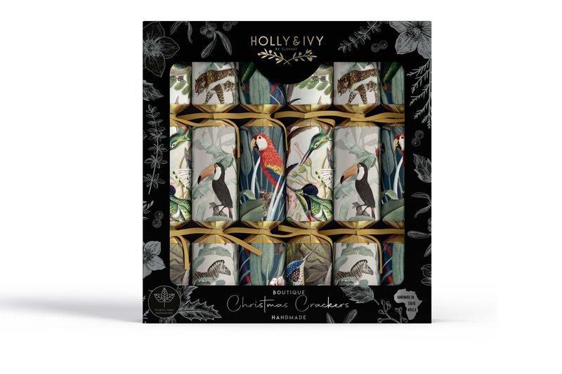 Boutique - Zoological Prints Christmas Crackers