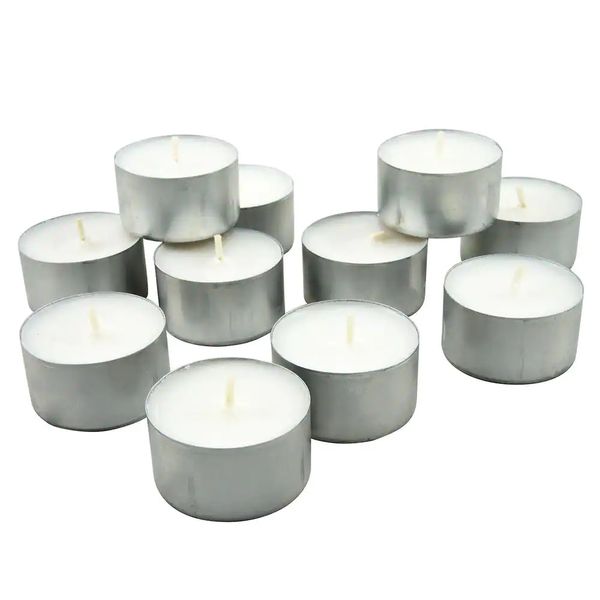 Candle Tea-Light White Extra Large - 50 Piece