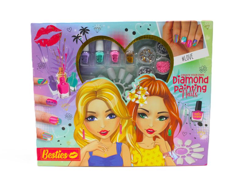 Besties Diamond Painting Nail Set