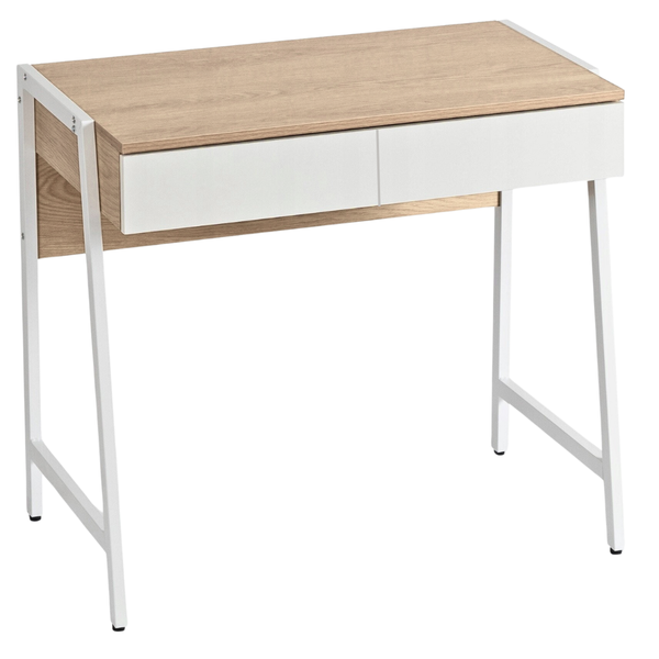 Megafurn Home Office Desk With 2 Drawers