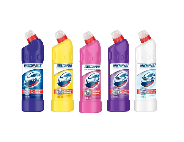 Domestos Thick Bleach Disinfect Power Of Five Combo - 5 Pack