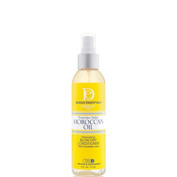Design Essentials Detangling Blow-Dry Conditioner with Moroccan Oil 118ml