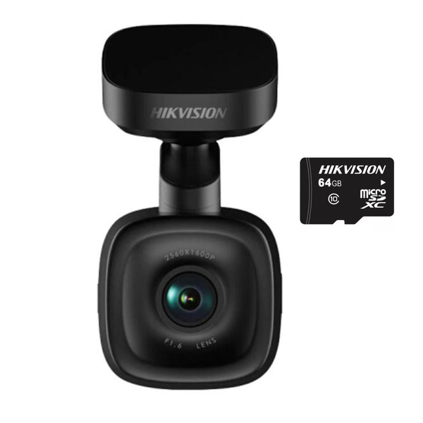 Hikvision F6 PRO Dashcam with 64GB Micro-SD