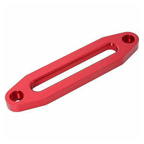 10 Inch 12000 Dbs Winch Rope Guide Hawse Aluminum Fairlead Black
