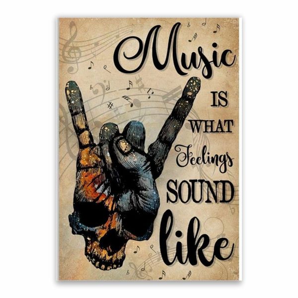 What My Feelings Sound Like Poster - A1