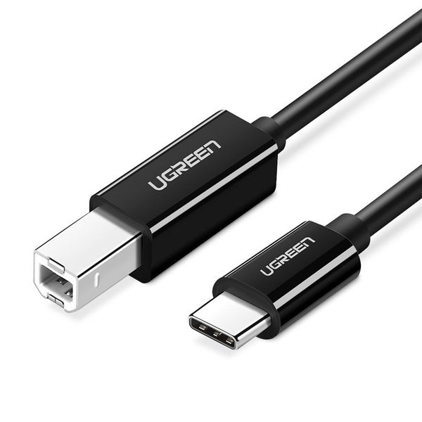 UGreen 50446 USBC to USB2.0 B 2m Printer Cable-BK