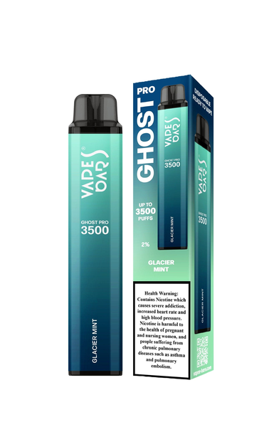 Vape Bars - Ghost Pro 3500 Puff - Fresh Mint