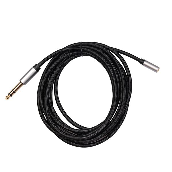 6.35mm male to 3.5mm female TRS Adapter Headphone Extension Cable