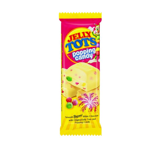 Beacon - Jelly Tots Popping Candy Slab 12x80g