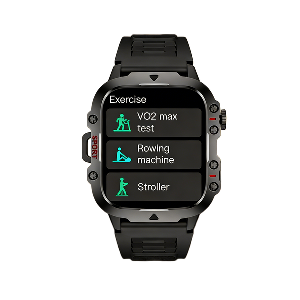 Bluetooth Calling Heart Rate Blood Pressure Sports Running Smartwatch