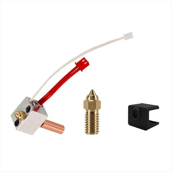 Hotend Kit for Elegoo Neptune 4/4 Pro with 0.4Mm Brass Compatible with None