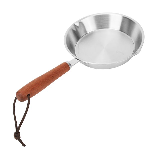Stainless Steel Frying Pan Nonstick for Kitchen Induction Cooker - 6.3inch