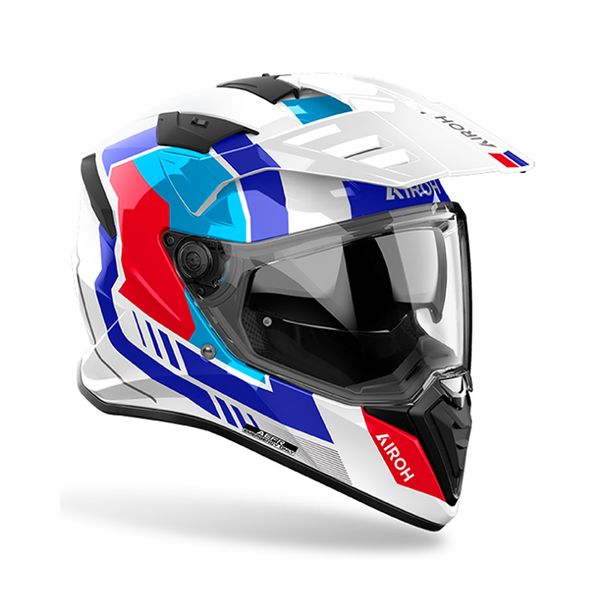 Airoh Bandit Horn White Adventure Helmet