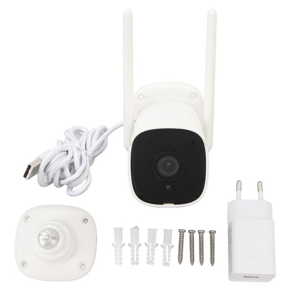 1080P Wireless Outdoor Cam: Voice, Night Vision, Remote (EU)