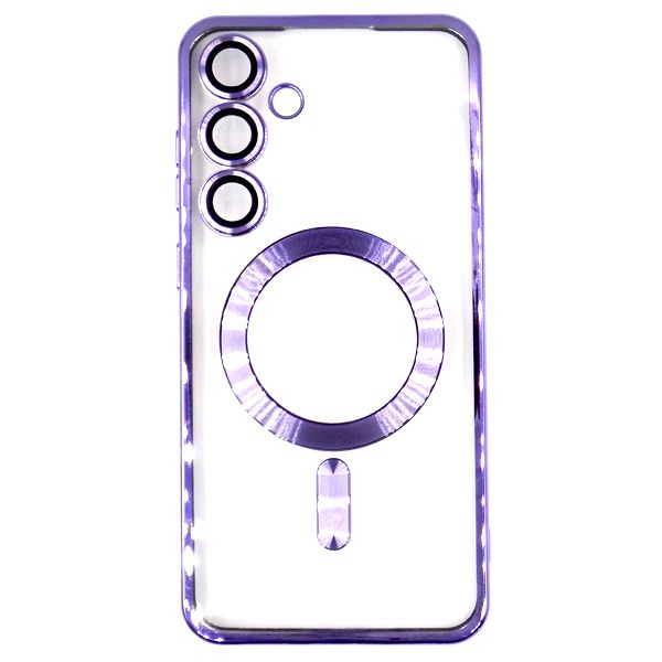Magnetic Magsafe Case for Samsung Galaxy S24 - Purple
