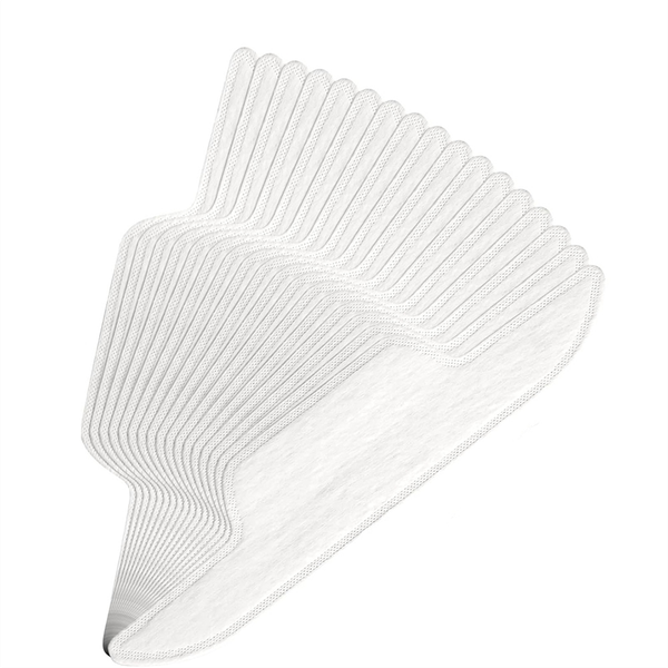 100 Pieces Hat Sweat Liner Golf Absorbent Sweat Pad Odour Soft Hat Sweat