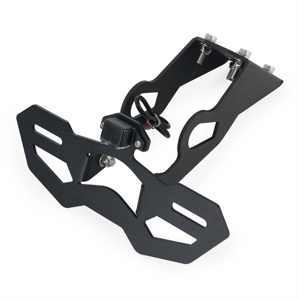 Motorcycle License Plate Holder for Kawasaki Tail Compatible with Universal