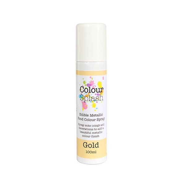 Colour Splash Edible Food Colour Spray Sparkle Decoration 100ml Cake Decor