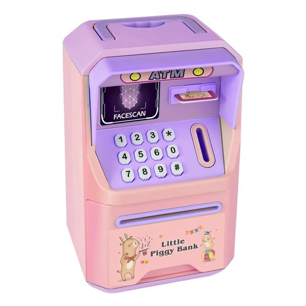 Smart Electronic Girls Piggy Bank with Face Recognition