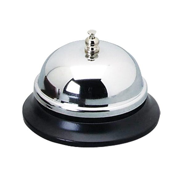 Counter Call Bell - Classic Chrome