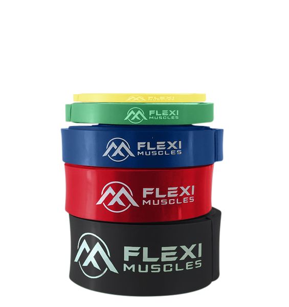 Flexi Muscles - Pull Up Assist Resistance Bands Set of 5