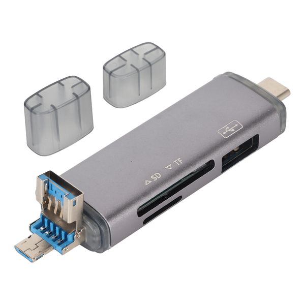 OTG USB C USB MICRO USB 5Gbps Ultra Slim Plug and Play Memory Card Reader