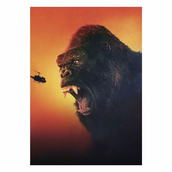Kong Orange Face - A1 Poster