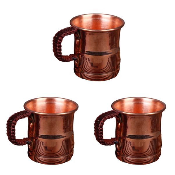 Handcrafted Pure Copper Beer Milk Mug 400Ml Breakfast Cup Drinkware