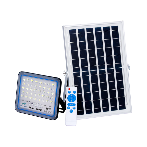 Wharehouse Lighting IP66 LED Flood Light Wall Light Solar 80W