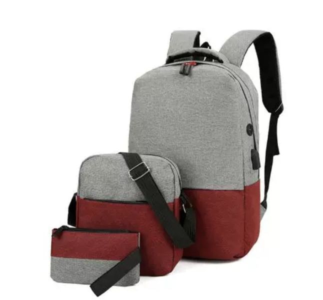 3 Piece Laptop Bag, Sling Bag, Pencil Case