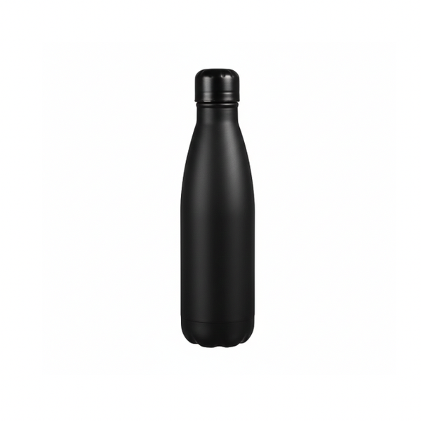500ml Stainless Steel Insulated Water Bottle -Black,Day Temperature Control