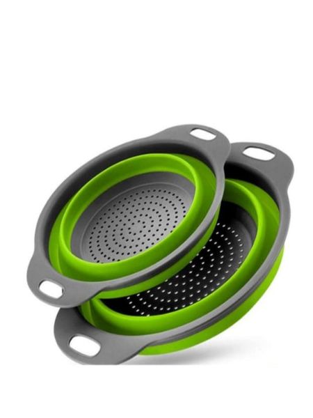 Collapsible Colander Set - Green