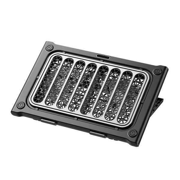 Laptop Cooling Pad 13-17-inch Adjustable Laptop Cooler 2 Fans Dual Port