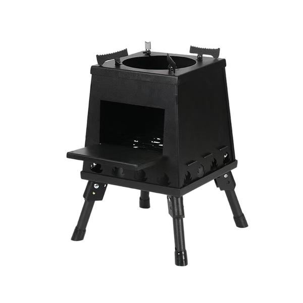 Firewood Stove BBQ Outdoor Folding Stove Portable Camping Stove