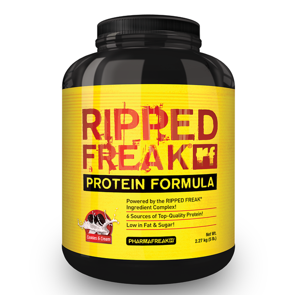 PharmaFreak Ripped Freak Protein Cookies &amp; Cream - 2.27kg