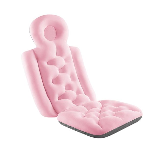 Adult Bathtub Pillow Neck Back Support Quick Drying Cushion Headrest Pillow
