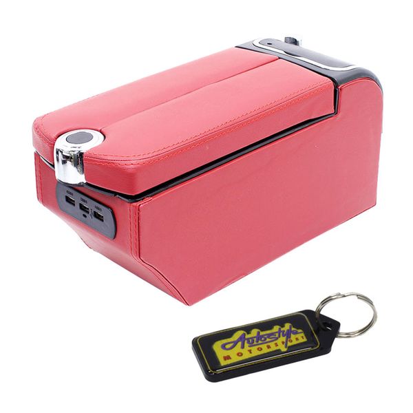 Burgundy &amp; Key Holder image