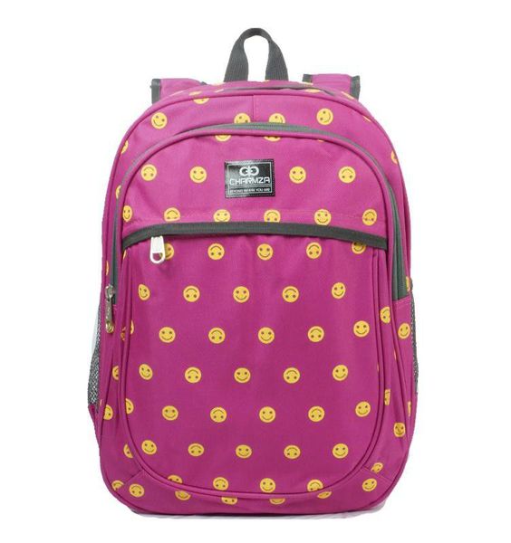 Smiley School Back Pack 20L - Pink