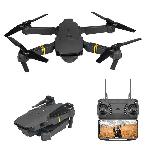 4K Ultra HD Foldable Drone with Single Camera, Battery x2
