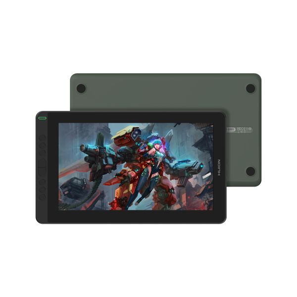 Huion Kamvas 13 Pen Display Graphis Drawing Tablet (Midnight Green)