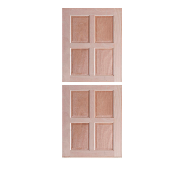 8 Panel Stable Door - Hardwood