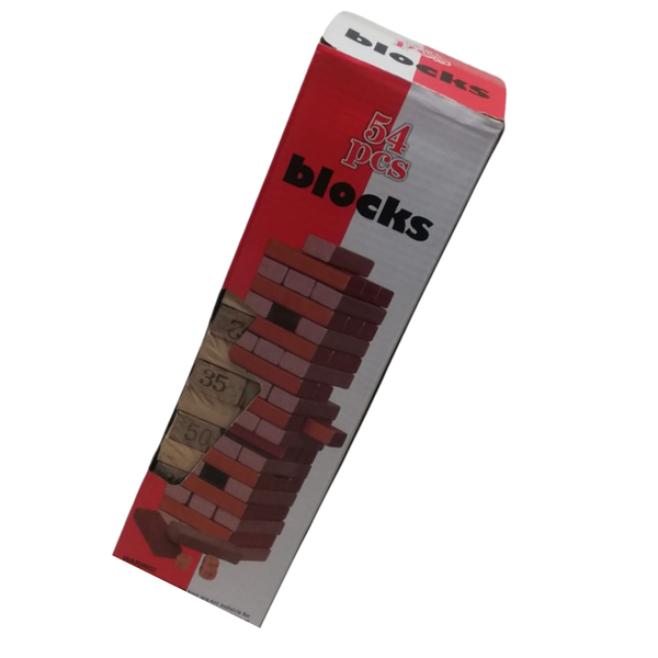 Jenga Tower Game - 54 Piece